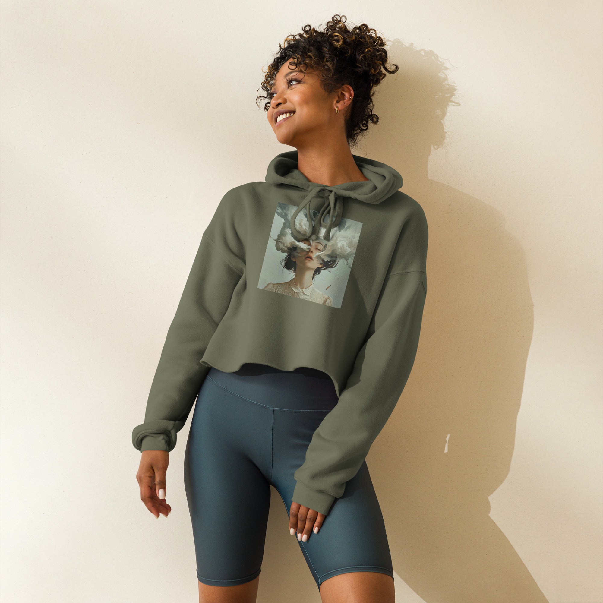 Crop Hoodie – the Wanderer